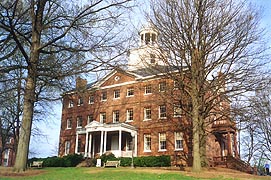 [photo, McDowell Hall, St. John's College, Annapolis, Maryland]