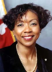 [photo, Emelda P. Johnson, Secretary of Human Resources]