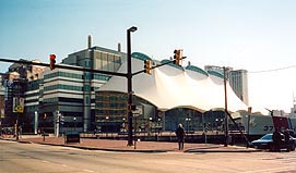 [photo, University of Maryland Biotechnology Institute, Columbus Center, 701 East Pratt St., Baltimore, Maryland]