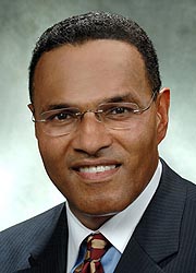 [photo, Freeman A. Hrabowski III, President, University of Maryland Baltimore County]